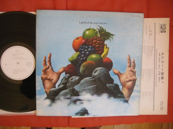 UNICORN - UPHILL ALL THE WAY JP PROMO COPY INS NM/NM 1971