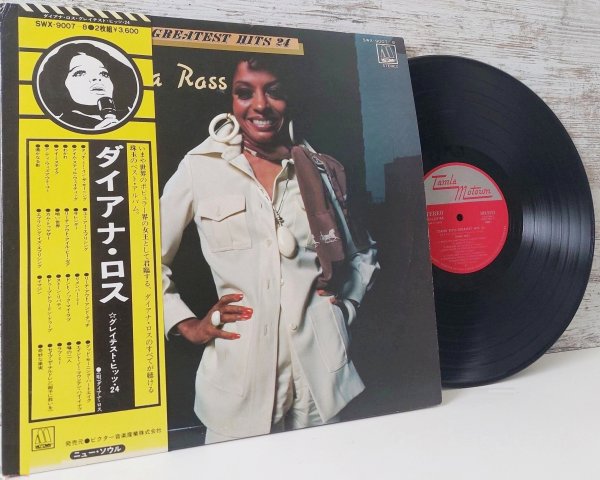 Diana Ross -Greatest Hits 24 ( 2 L� ) �1975 Japan, Motown � SWX-9007~8 / NM