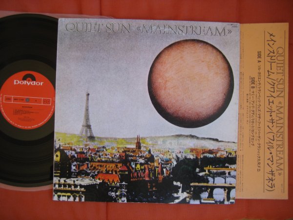 QUIET SUN - MAINSTREAM JP ORIG LP INS NM/NM