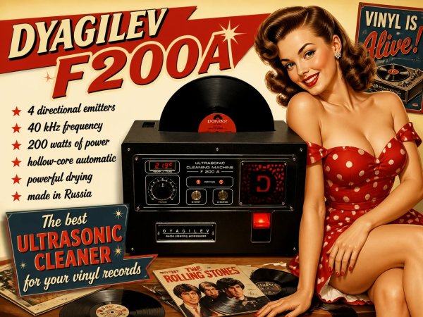 DYAGILEV F 200 A ULTRASONIC CLEANER 