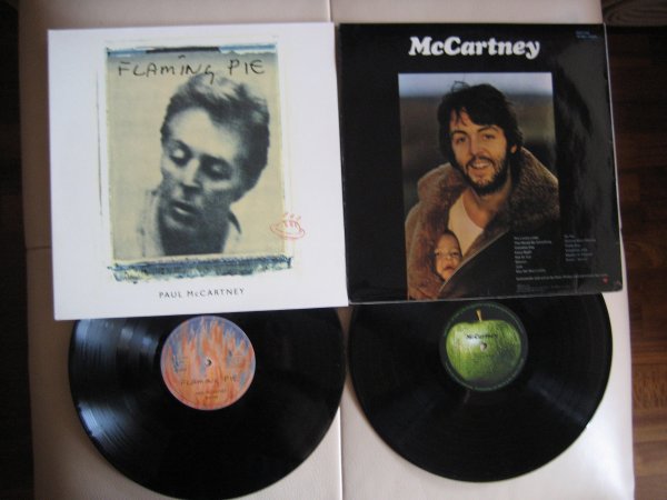 PAUL McCARTNEY 2 UK ORIG LP ALL INS M/M