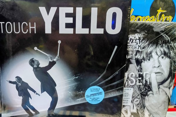 Yello Touch re 23 limited, colour 2 lp ������������ 