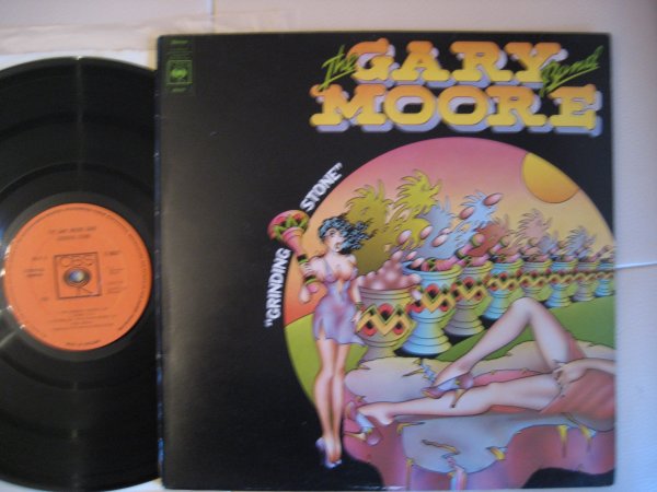 THE GARY MOORE BAND - GRINDING STONE UK ORIG LP NM/NM