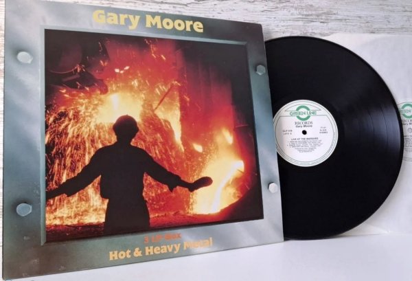 Gary Moore -Hot & Heavy Metal /3Lp/ �1988 Italy, Green Line Records / NM