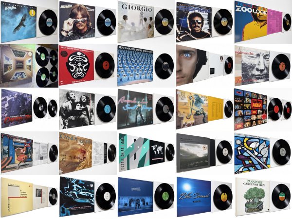 MORODER ALPHAVILLE LEAR ABBA DUVAL JARRE LAUPER ORCHESTRAL MANOEUVRES MORODER ALPHAVILLE LEAR ABBA DUVAL JARRE LAUPER ORCHESTRAL MANOEUVRES