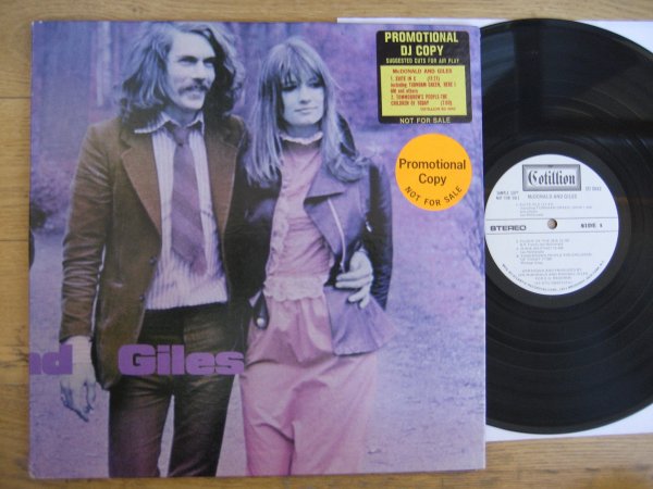 McDONALD AND GILES - SAME USA PROMO COPY M/M