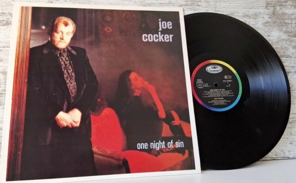 Joe Cocker -One Night Of Sin '89 Germany / NM