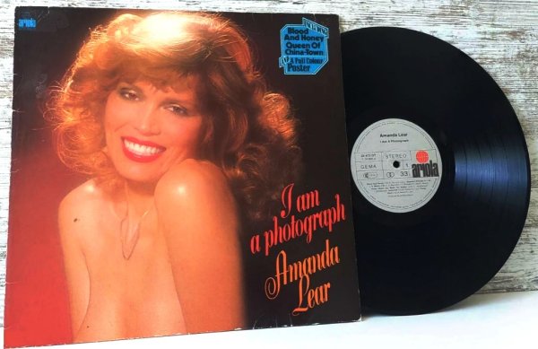 Amanda Lear - I Am A Photograph �1977 Germany, Ariola - 25 473 / EX