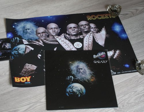 Rockets 1980 Galaxy, WEA, Germany, Orig., 2 Ins. + Promo + Poster - NM