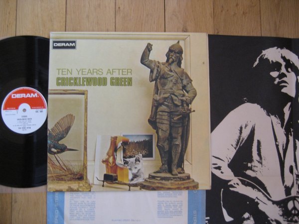 TEN YEARS AFTER - CRICKLEWOOD GREEN UK ORIG LP POSTER NM/NM