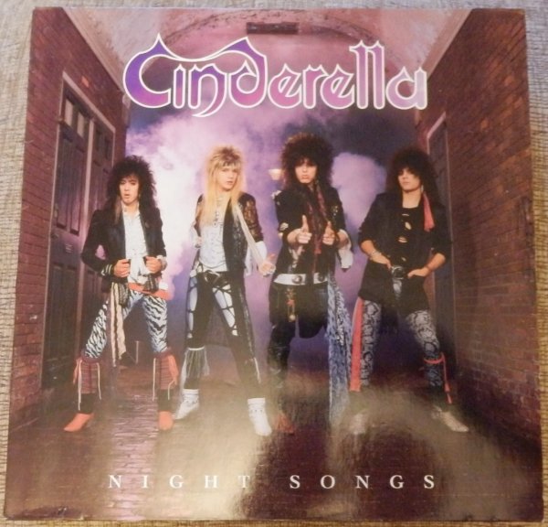 Cinderella Night Songs �1986 Holland, Mercury Records 830 076-1,1 pr. / NM