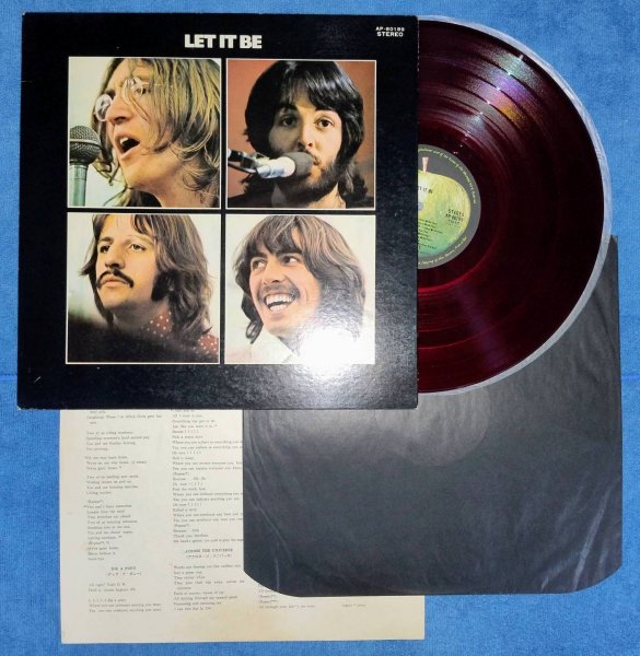 �������� ������������� 1971 �.�. The Beatles - Let It Be (VG) �� ����.�����