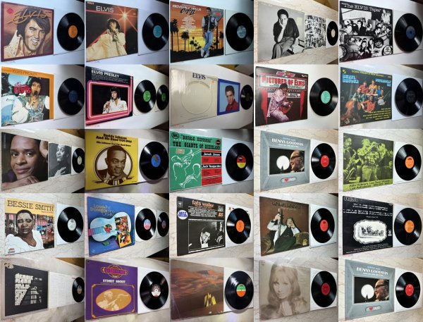 SYDNEY BECHET HERBIE MANN Al Jarrea FATS WALLER Beryl Bryden ELVIS PRESLEY 