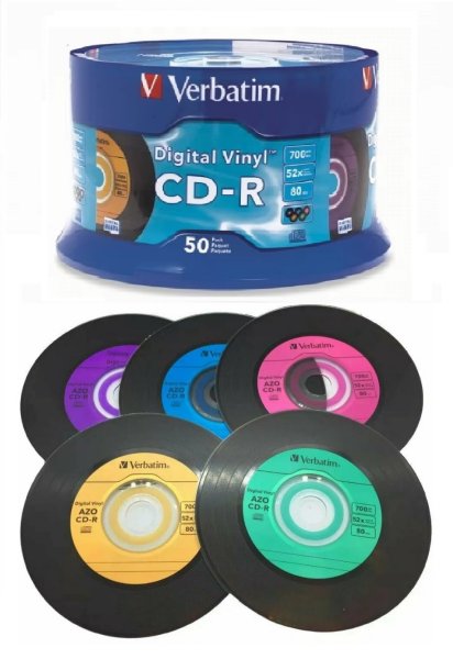 �������� CD-R� Verbatim Digital Vinyl � ��� 80 ��� ������ ◄─ 👈👈👈
