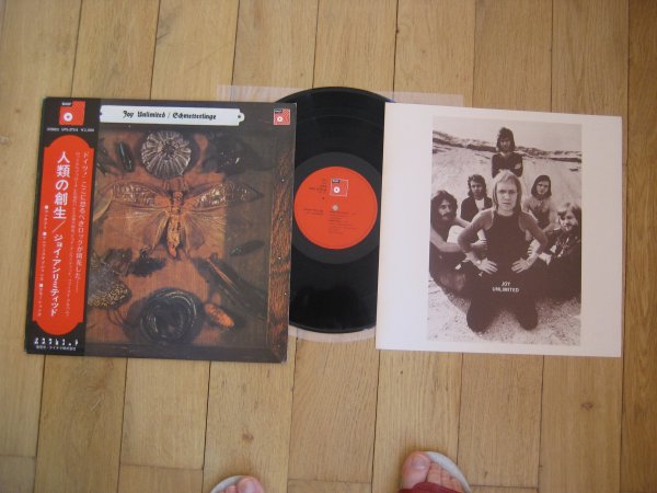 JOY UNLIMITED - SCHMETTERLINGE  JP ORIG LP OBI, INS M/M 1971