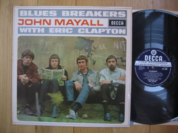 JOHN MAYALL BLUES BREAKERS WITH ERIC CLAPTON UK ORIG LP NM/NM