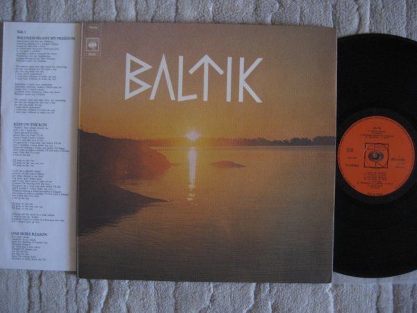 BALTIK - SAME SWE ORIG LP INS M/M ( EX QUATERMASS, HARD STUFF) 1973