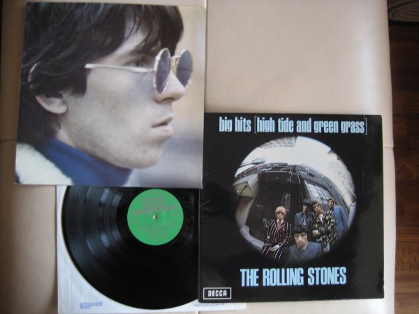 THE ROLLING STONES-BIG HITS ( HIGH TIDE AND DREEN GRASS) UK LP POSTER NM/NM