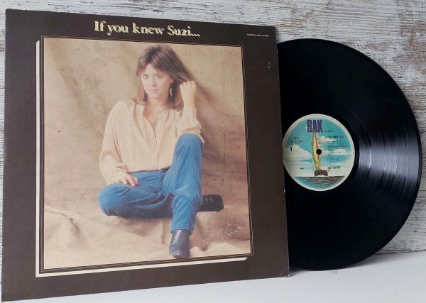 Suzi Quatro - If You Knew Suzi��1979 Japan, RAK ERS-81080 / EX 