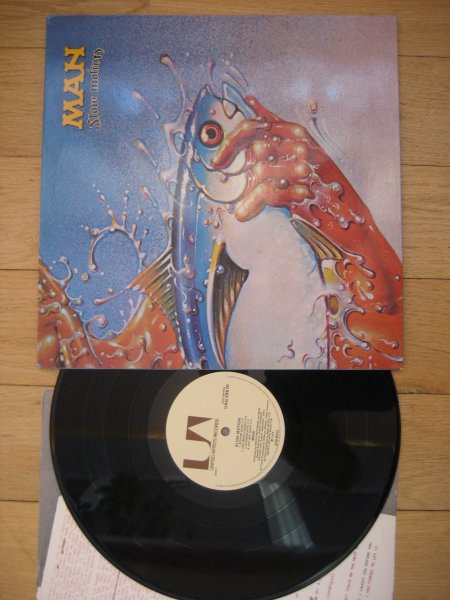 MAN - SLOW MOTION  UK ORIG LP INS M/M