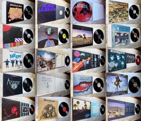 AC/DC BLACK SABBATH PINK FLOYD ELOY BEATLES ELO ACCEPT Metallica RAINBOW
