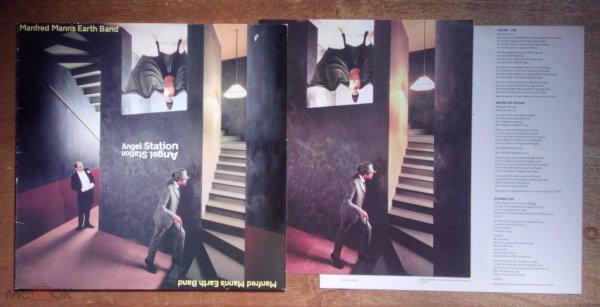 MANFRED MANN - ANGEL STATION 1979 BRONZE GERMANY POSTER MANFRED MANN - ANGEL STATION 1979 BRONZE GERMANY POSTER