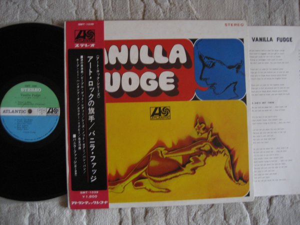 VANILLA FUDGE - SAME JP ORIG LP OBI, INS M/M