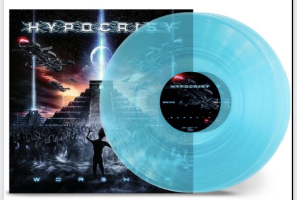 HYPOCRISY - Worship (coloured Transparent Blue Curacao, Gatefold, Limited) 