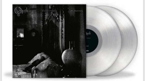 OPETH - Deliverance (25th Anniversary) 2LP Crystal Clear. Music For Nations