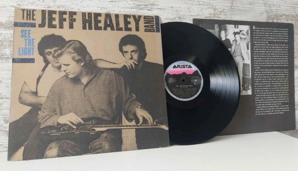The Jeff Healey Band - See The Light �1988 UK & Europe, Arista�209 441/ EX
