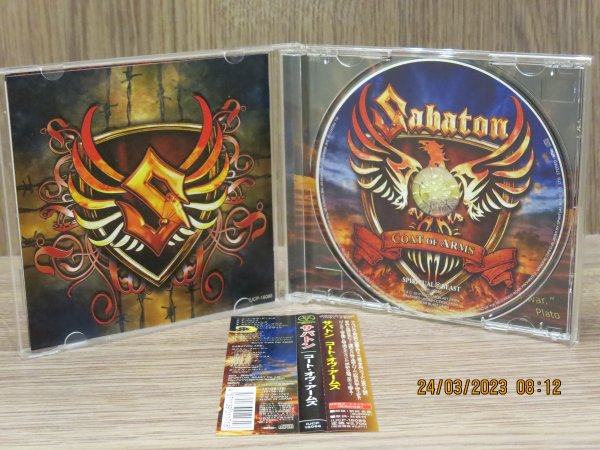 ========== Sabaton - Coat Of Arms - IUCP 16086 / 2010 - Japan CD ========= ========== Sabaton - Coat Of Arms - IUCP 16086 / 2010 - Japan CD =========