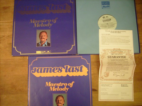 8LP BOX JAMES LAST-MAESTRO OF MELODY-84(UK/POLYDOR) M/M