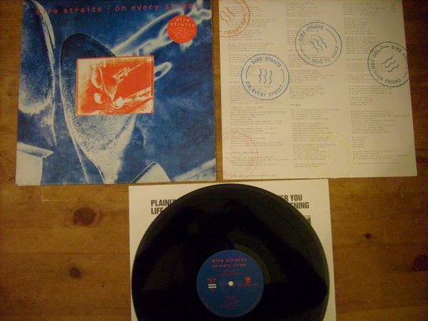 LP DIRE STRAITS-ON EVERY STREET-91(HOLLAND/VERTIGO) NM/NM