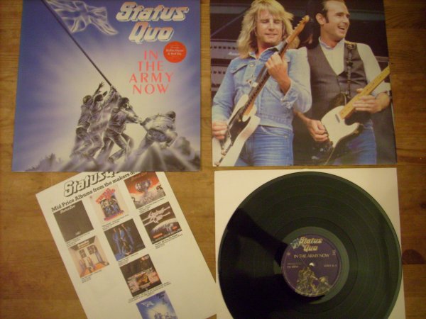 LP STATUS QUO-IN THE ARMY NOW-86(UK/VERTIGO) M/M